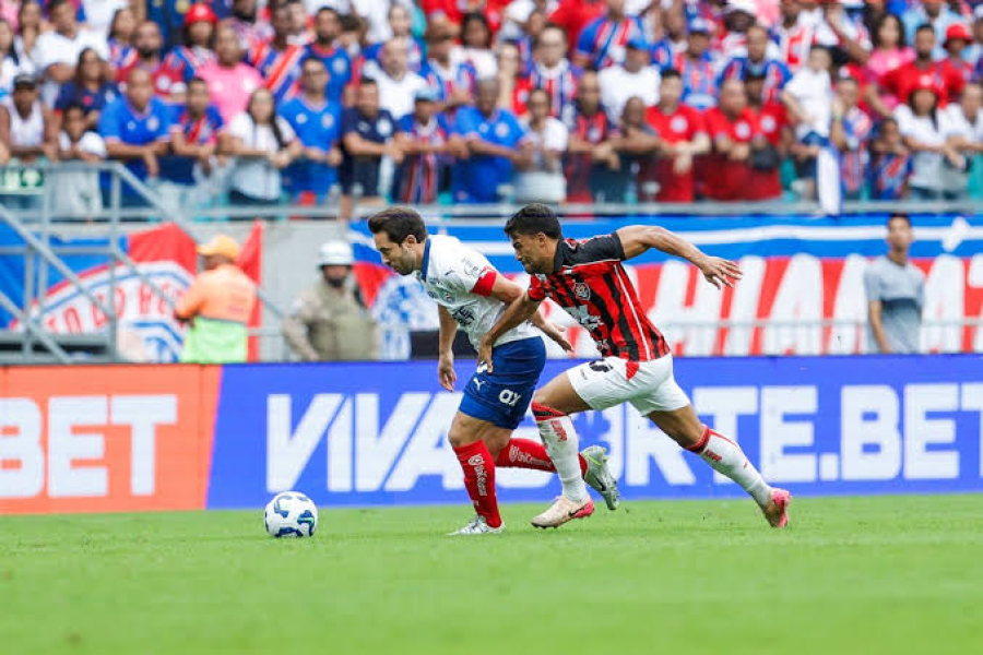 Jogadores do Vitória reconhecem erro em segundo gol sofrido no Ba-Vi: 'Inadmissível'