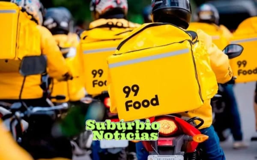 99Food abre cadastro para motociclistas com ganho diário de R$ 250; saiba detalhes